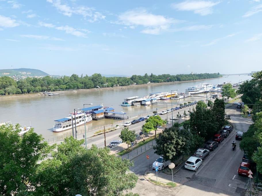 Unique View On Danube, Margaret Island, Buda Hills